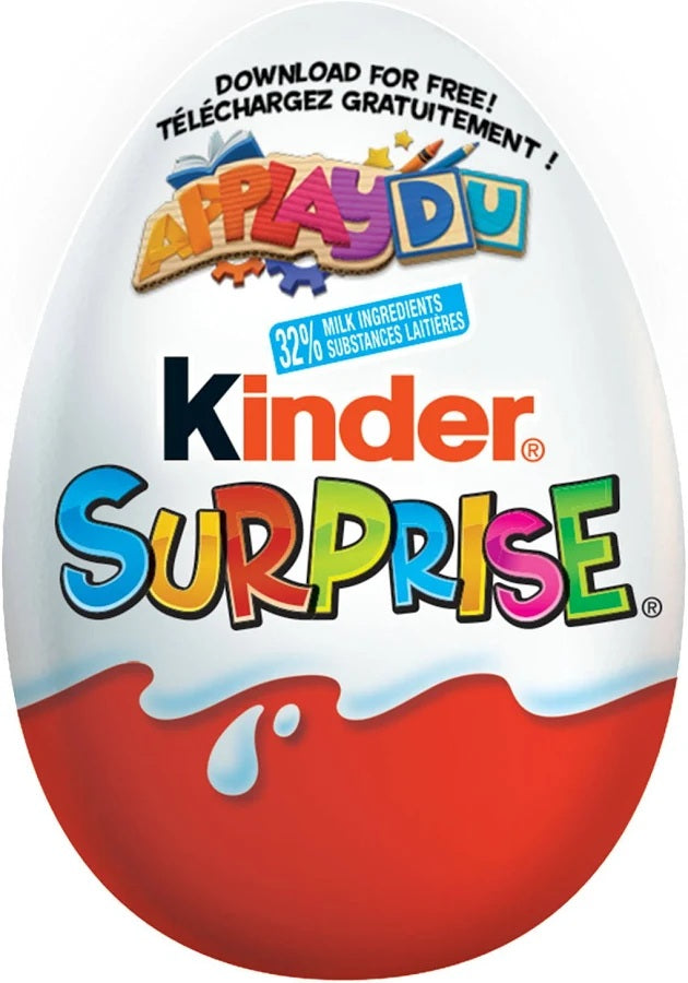 Kinder Surprise Chocolate Egg with Toy 20g