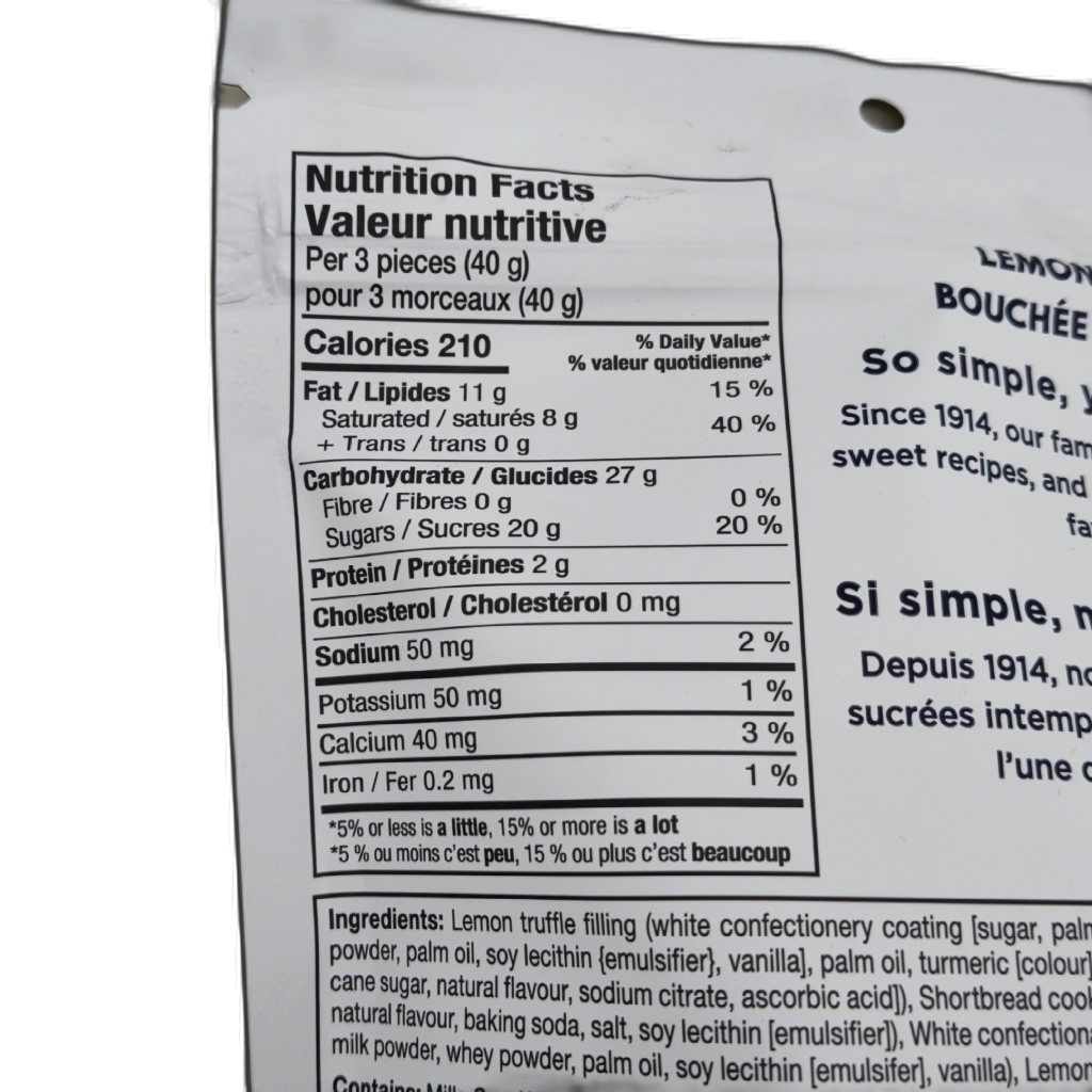 Snappers Lemonade Truffle Cluster 170g bag — alternate view