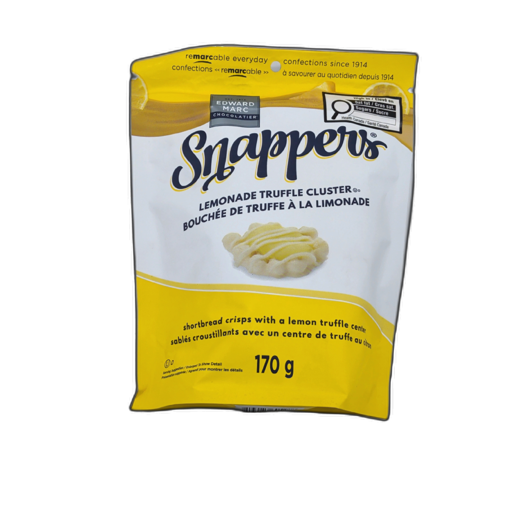 Snappers Lemonade Truffle Cluster 170g bag