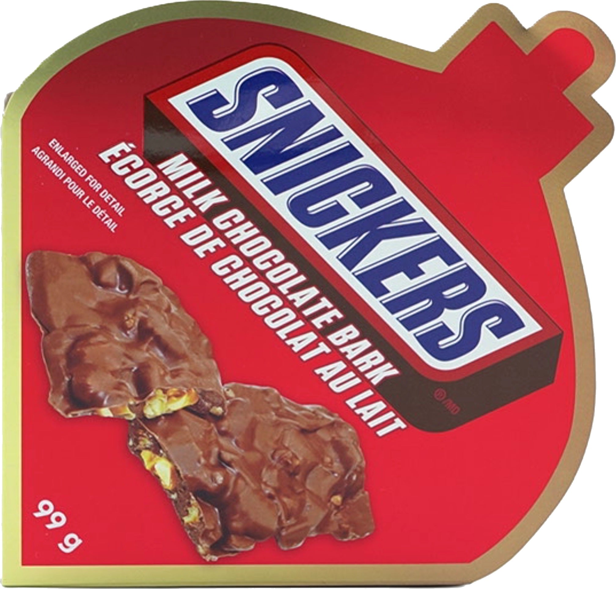 Snickers Milk Chocolate Bark 99g