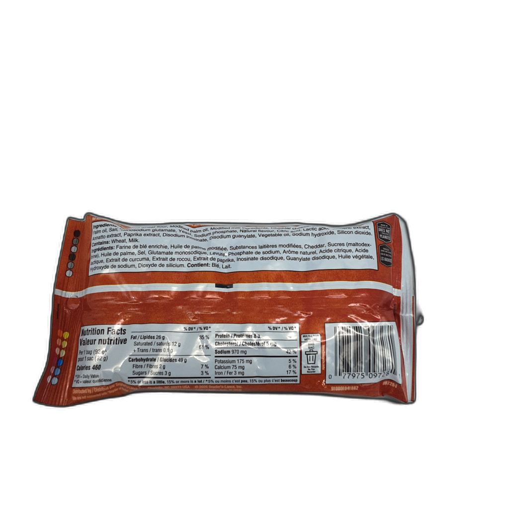 Snyder's Cheddar Cheese Pretzel Pieces 92g — detail
