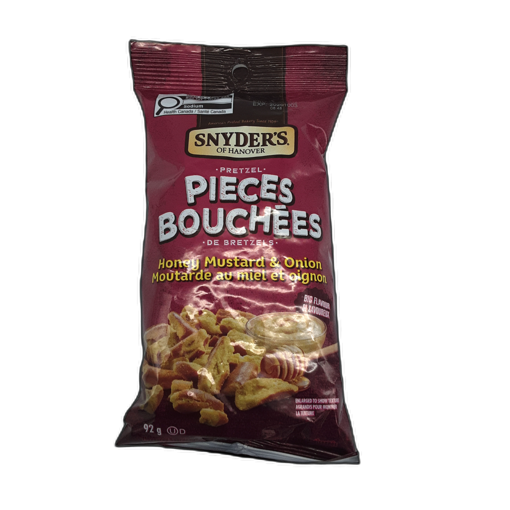 Snyder's Honey Mustard & Onion Pretzel Pieces 92g