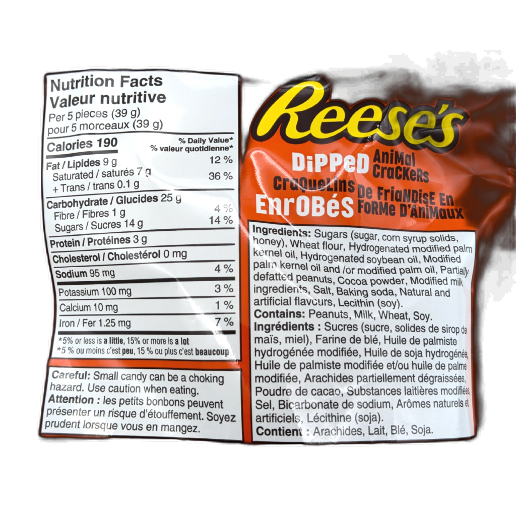 Reese's Dipped Animal Crackers 160g.