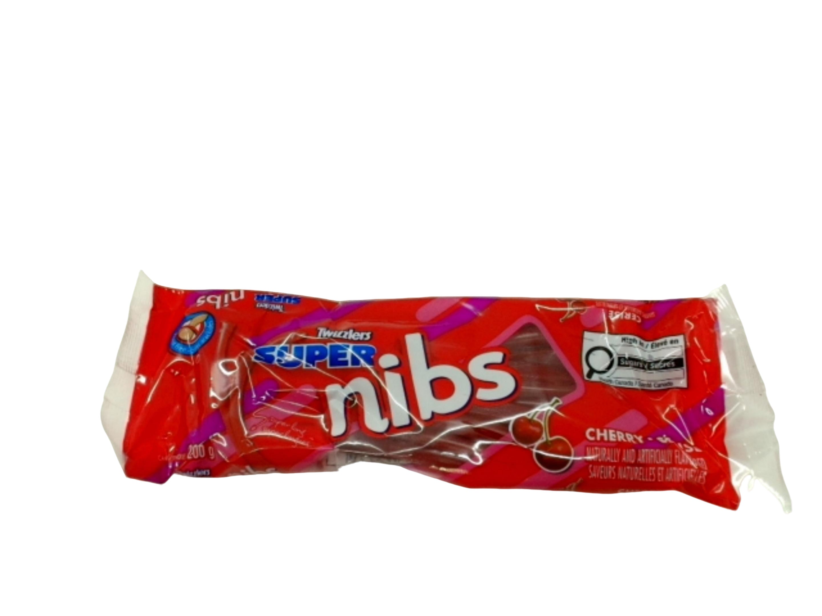 Twizzlers Cherry Licorice - Super Nibs 200g Candy