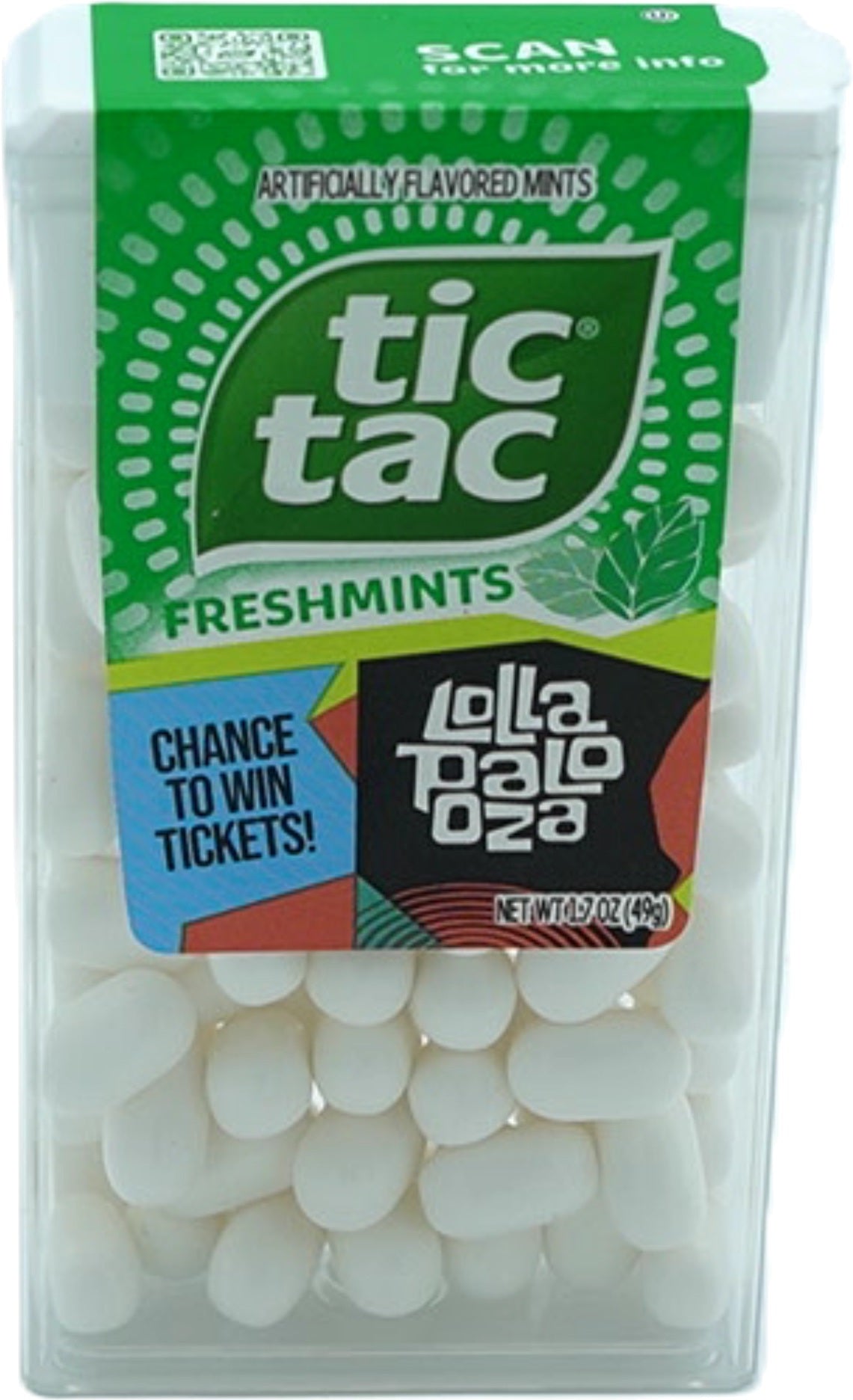Tic Tac Freshmints Mints 49g - Fresh Breath Candy