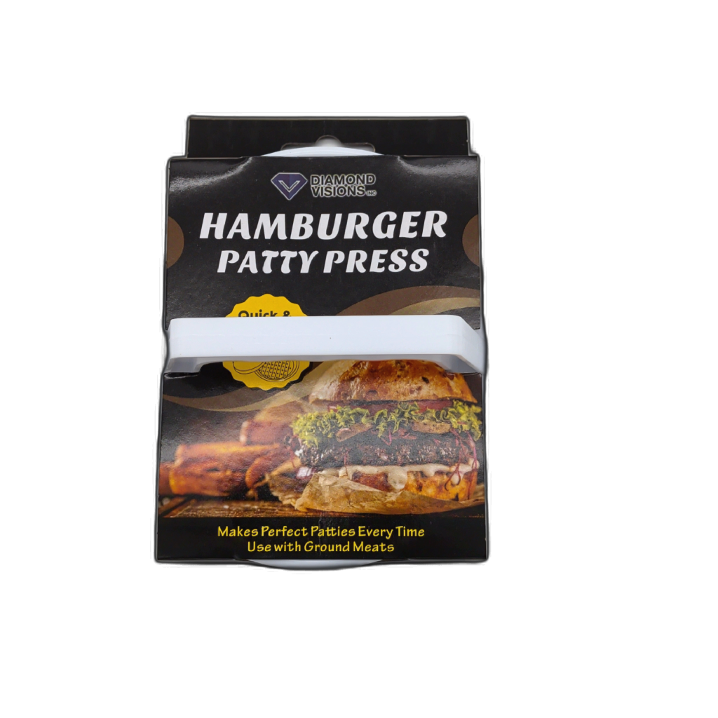Diamond Visions Plastic Hamburger Patty Press