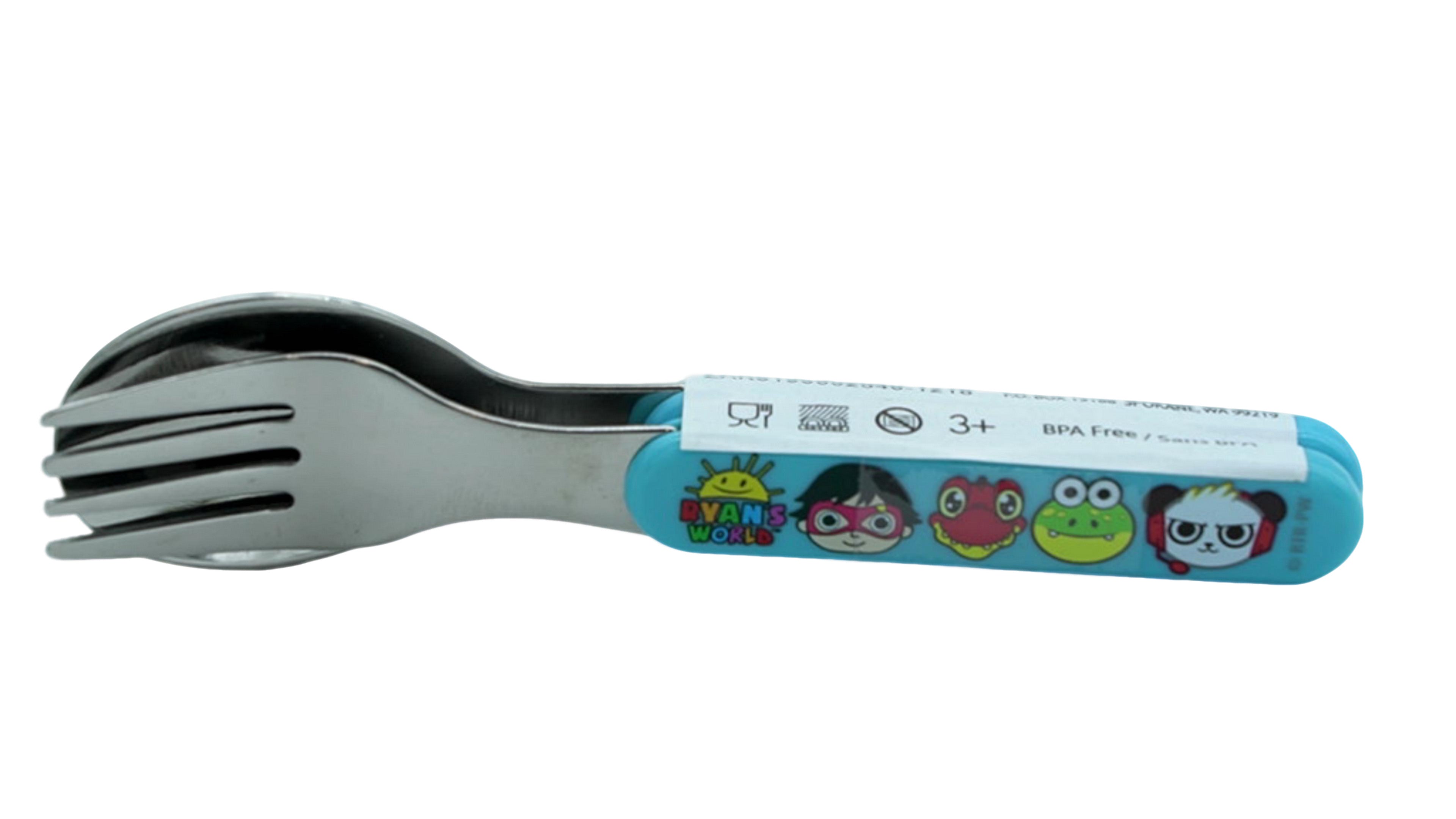 Ryan's World Kids Utensil Set 2-Piece