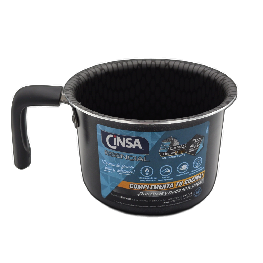 Small Pot w/Handle 2qt. Non-Stick Cinsa