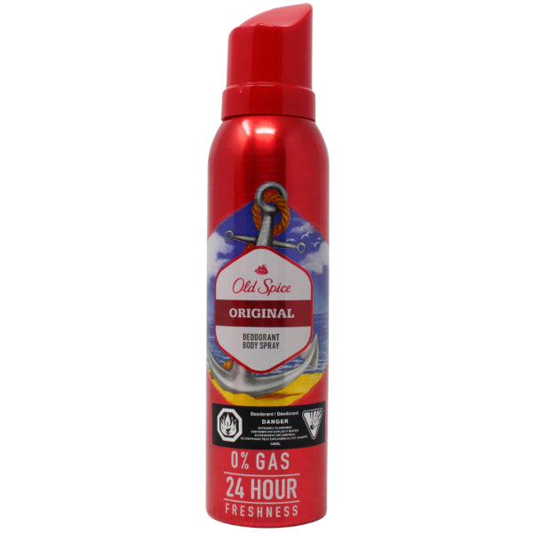Old Spice Original Deodorant Spray 140ml Men's Antiperspirant
