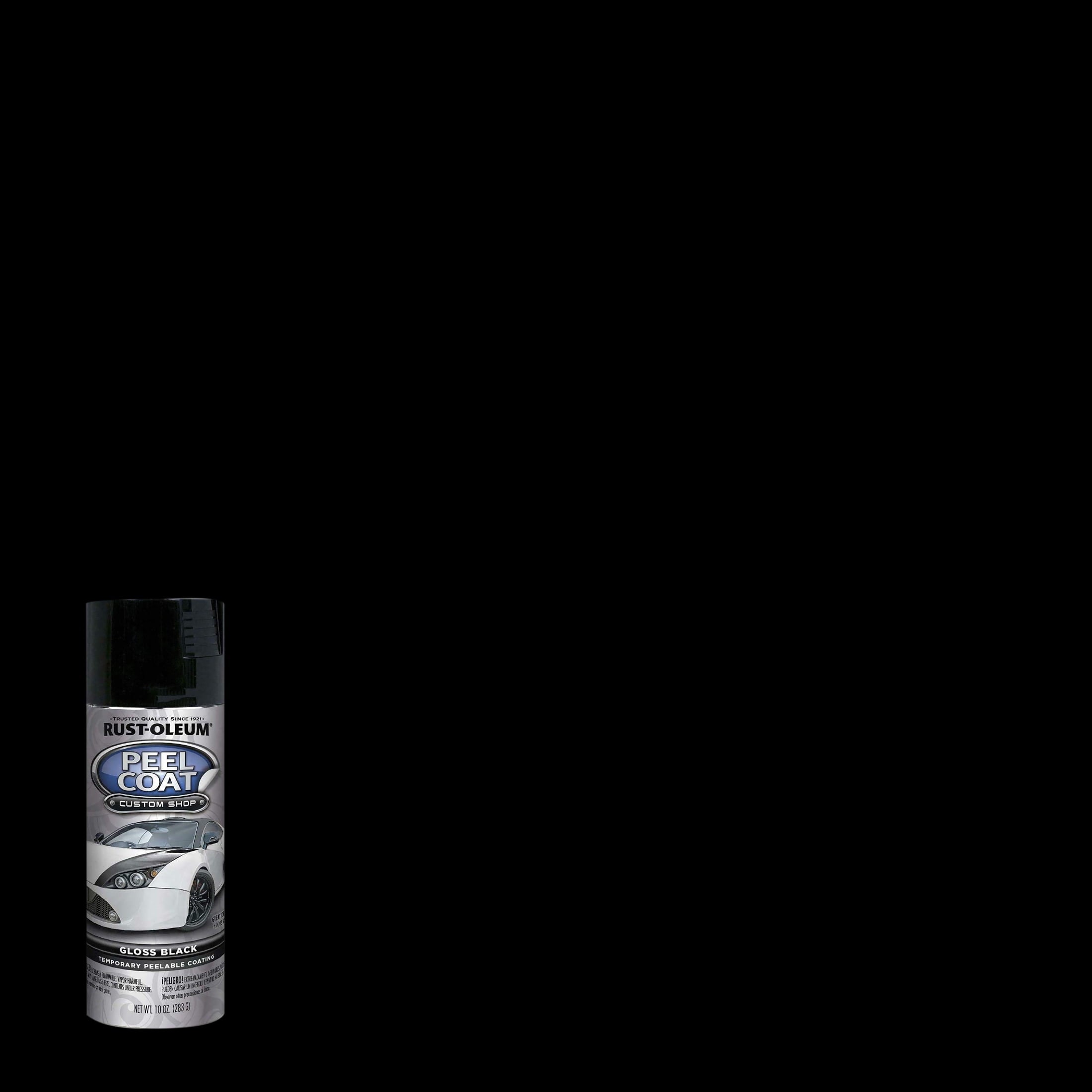 Rust-Oleum Peel Coat Gloss Black — packaging