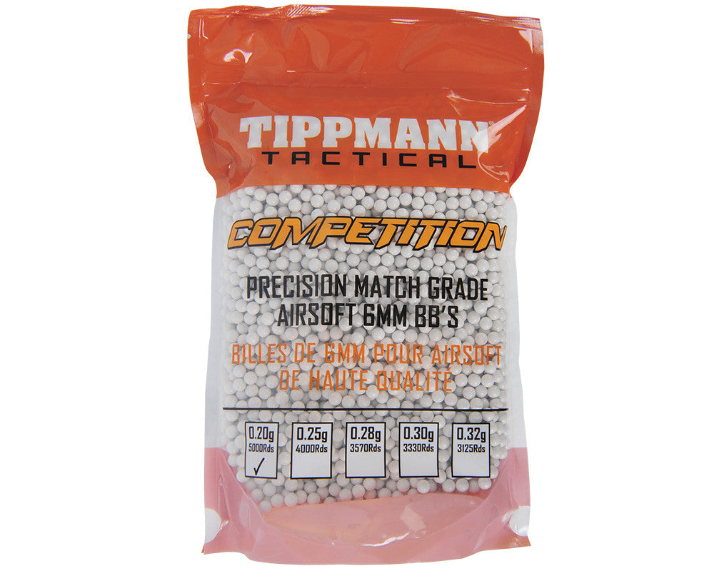 Tippann Tactical .20 Competition airsoft BBs 5,000ct