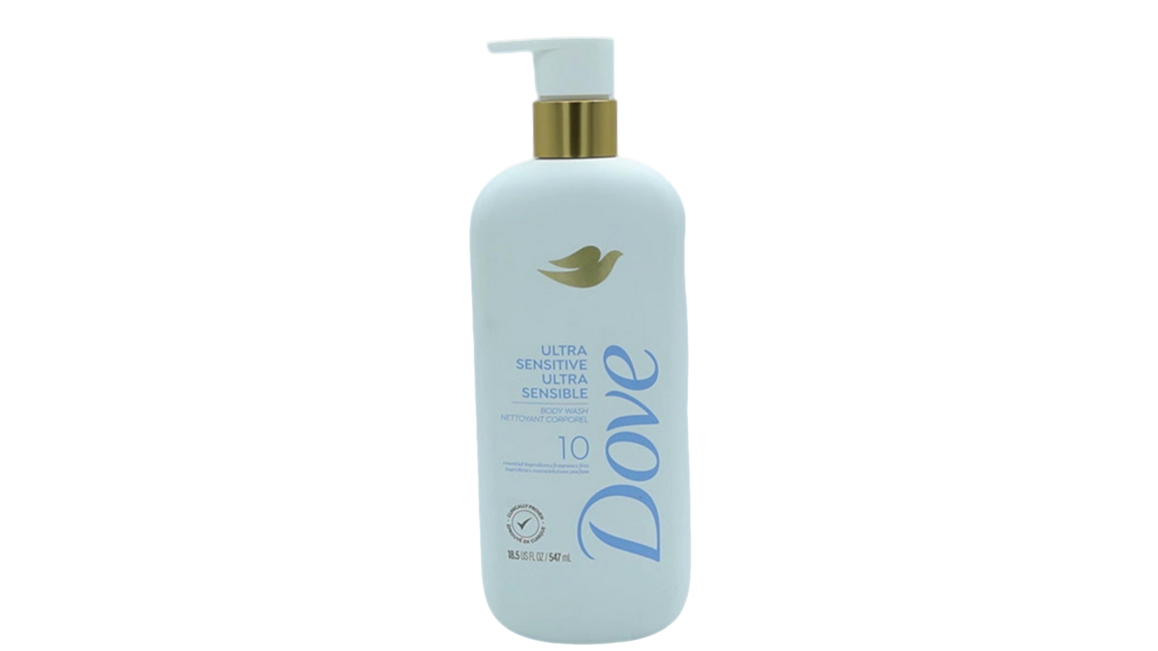 Dove Ultra Sensitive Body Wash 547mL for Sensitive Skin