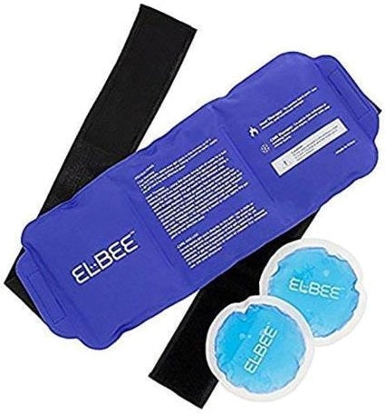 Elbee Waist Gel Pack + 2 Round Ice Packs