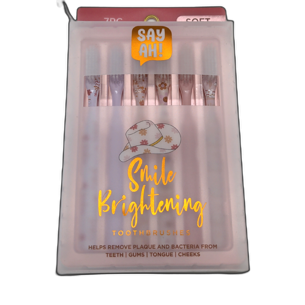 Say Ah! Smile Brightening Toothbrushes 6-Pack