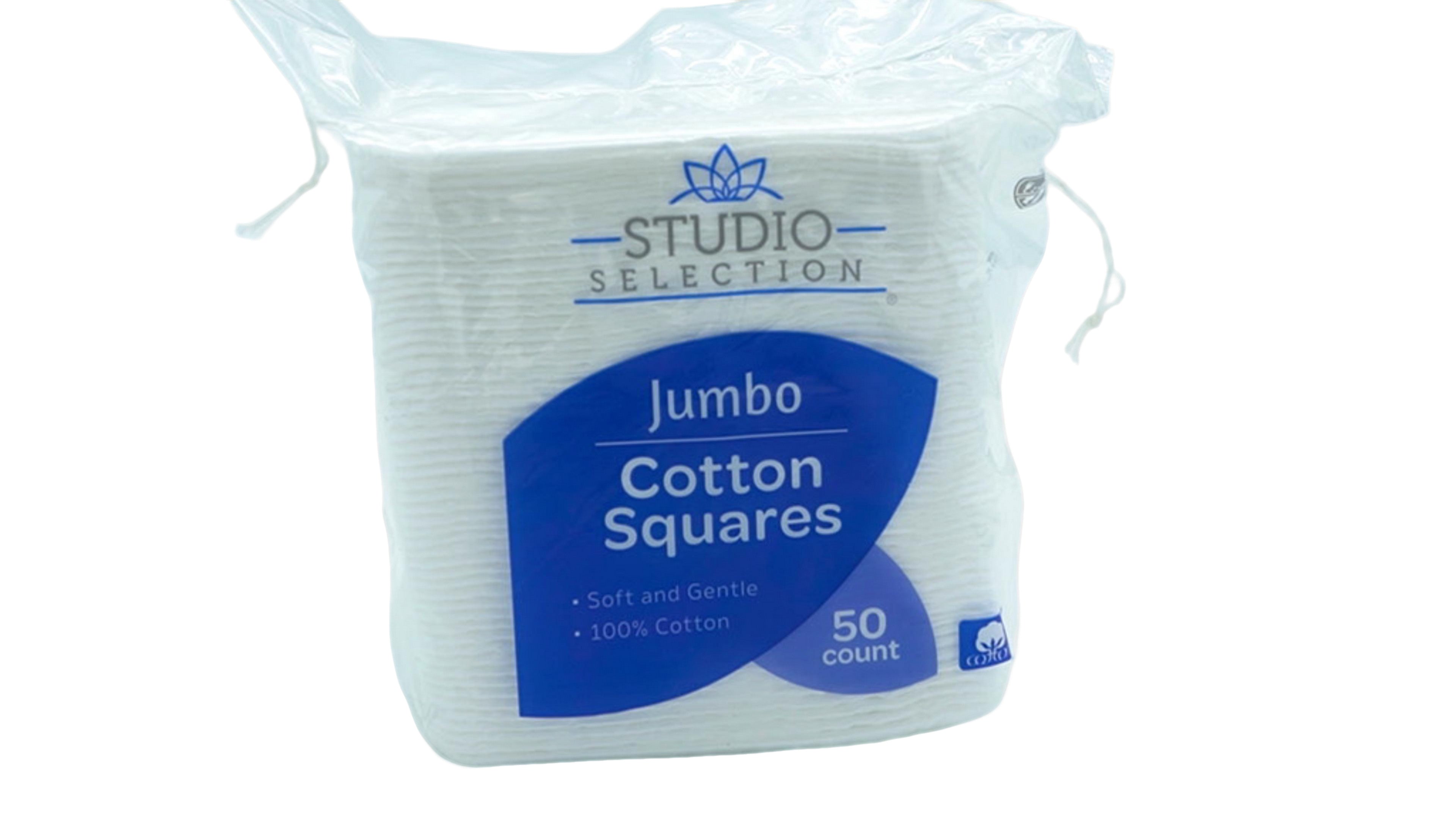 Studio Selection Jumbo Cotton Squares 50 Pack