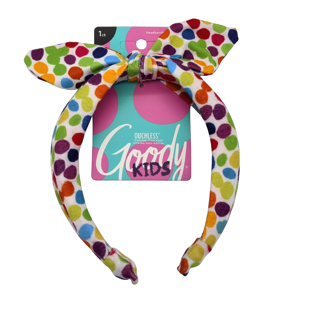 Goody Kids Rainbow Dot Ouchless Headband