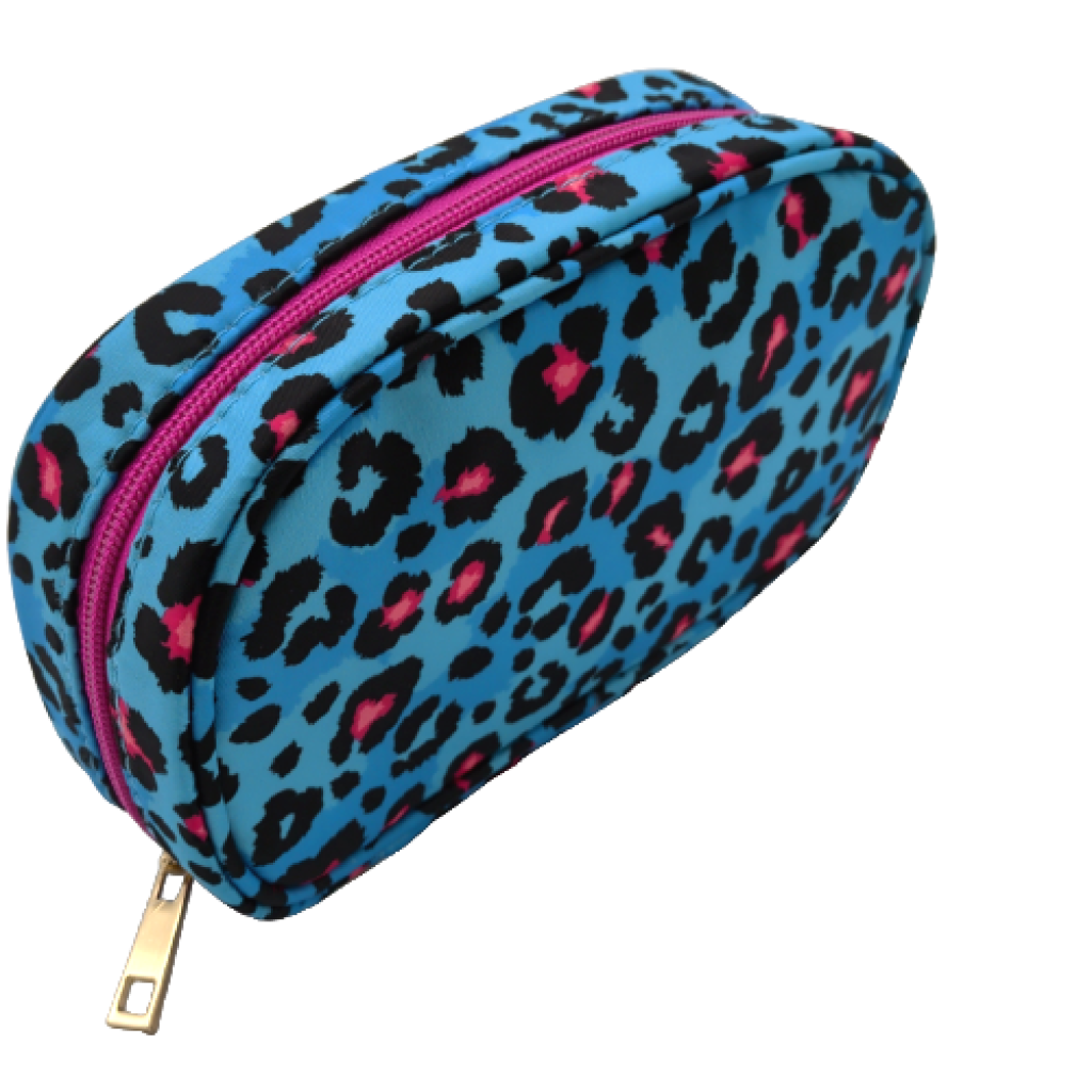 Pop-Arazzi Nail Polish Organizer Blue Leopard