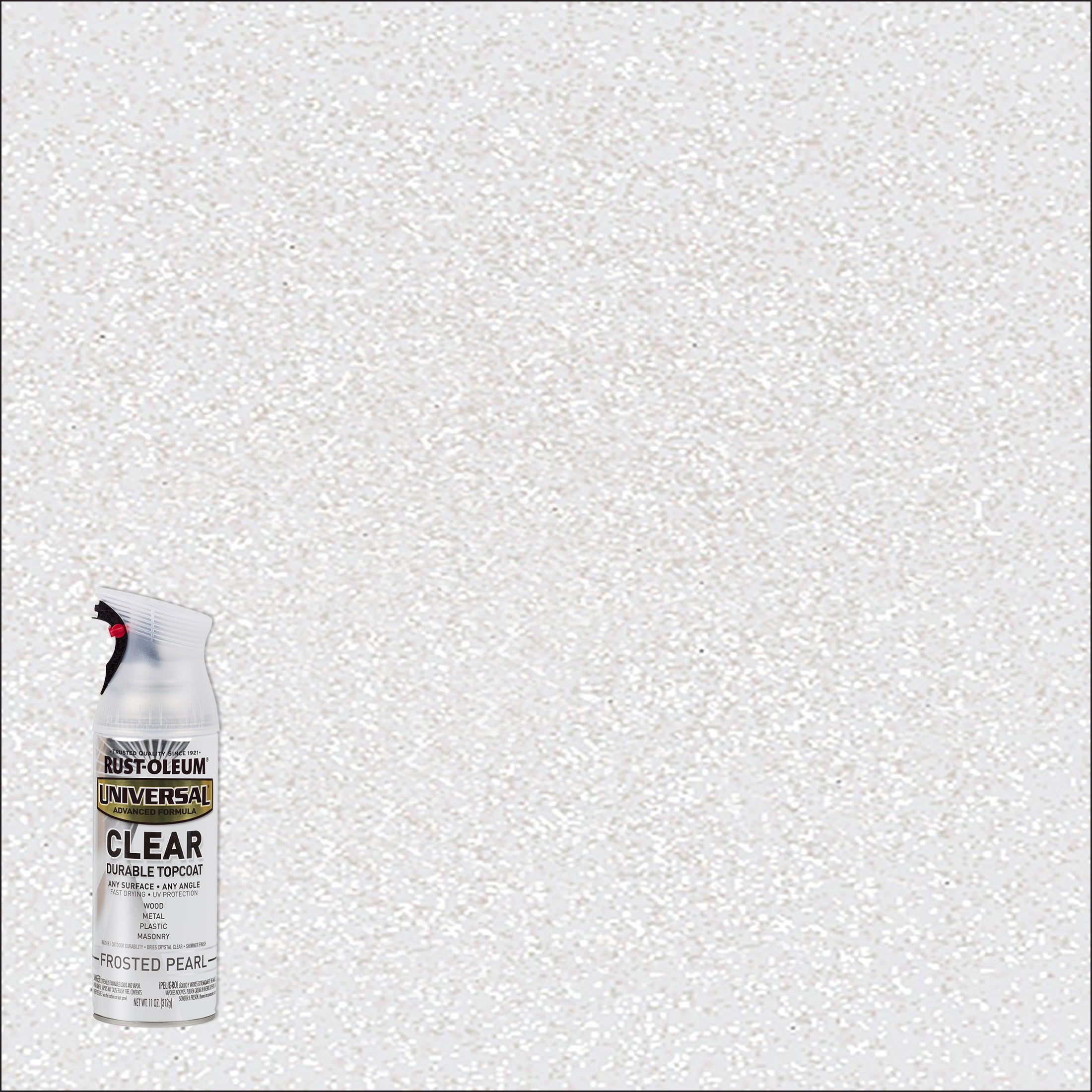 Rust-Oleum Frosted Pearl Topcoat — alternate view