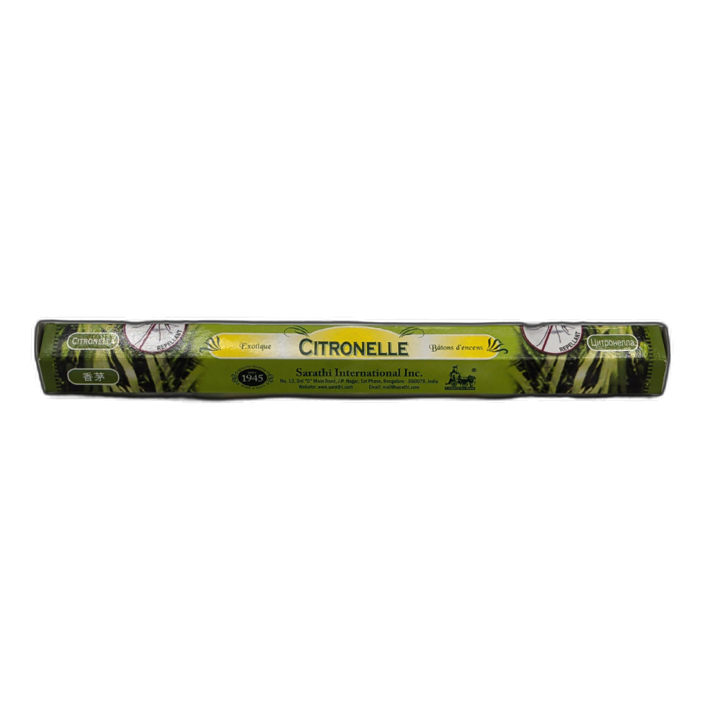 Tulasi Citronella Incense Sticks 20-Pack