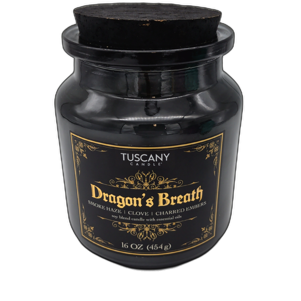 Tuscany Dragon's Breath 16oz Halloween Scented Jar Candle