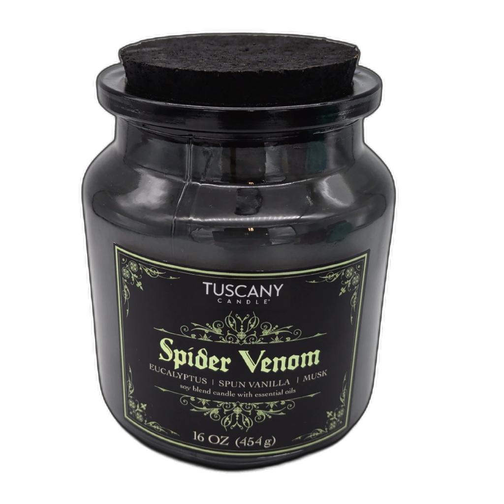 Tuscany Spider Venom 16oz Halloween Scented Jar Candle