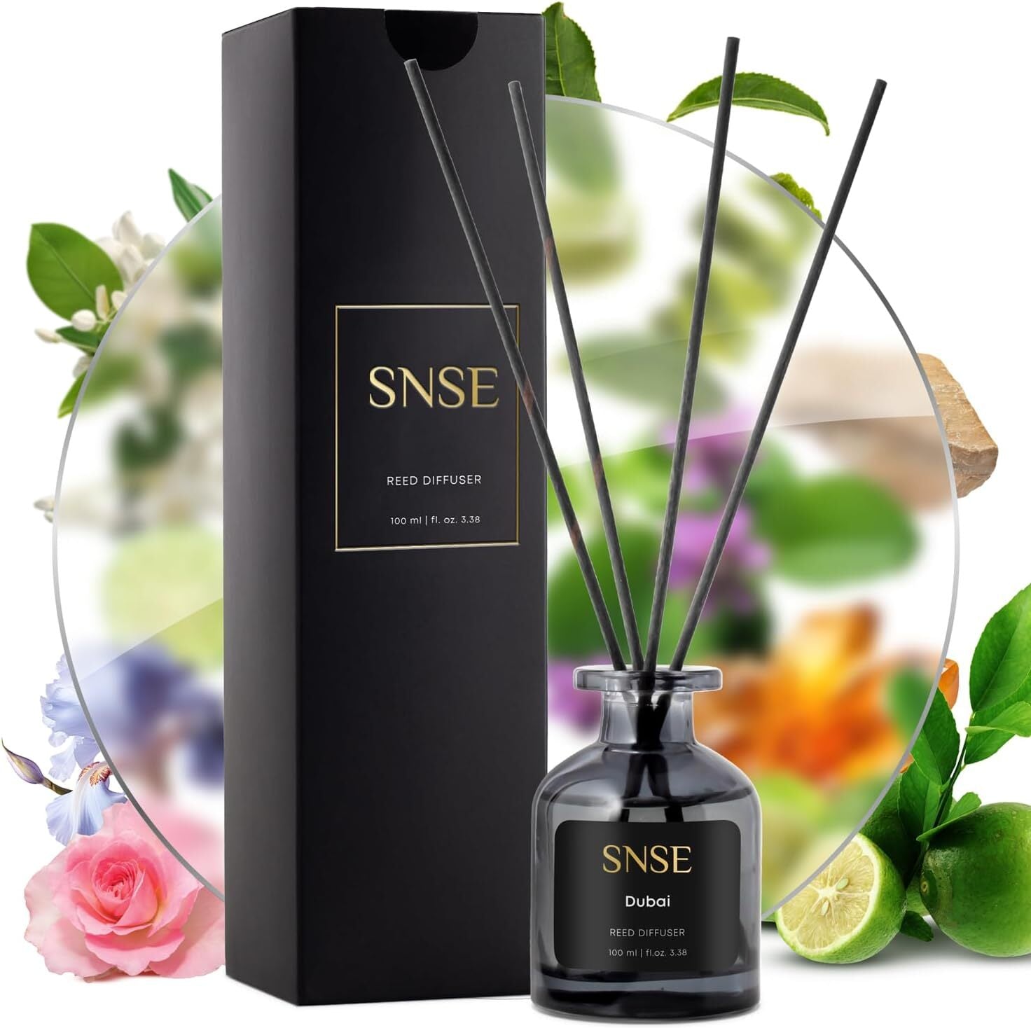 SNSE Dubai Reed Diffuser 100mL Oil 8 Reeds
