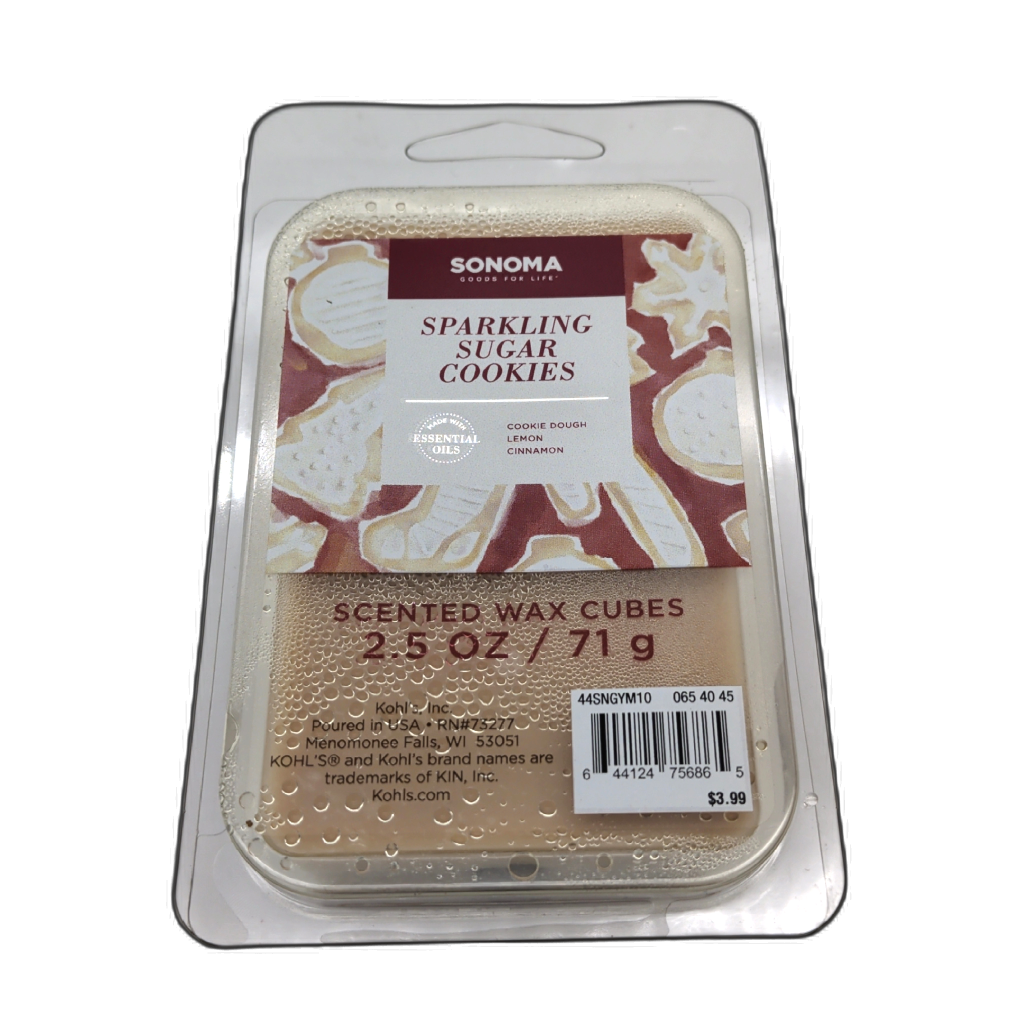 Sonoma Sparkling Sugar Cookies 2.5oz Wax Melts