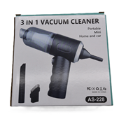 3-in-1 Portable Mini Vacuum Cleaner