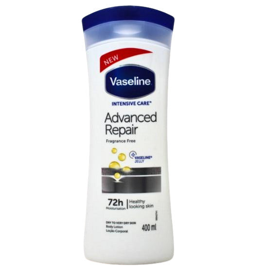 Vaseline Advanced Repair Unscented Body Lotion 400ml