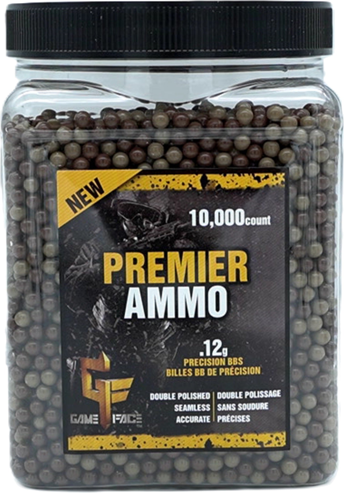 Crosman .12g Airsoft BBs 10,000 Count Camo Ammo