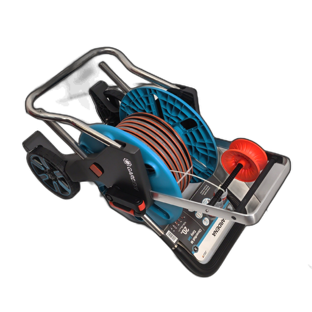 Gardena CleverRoll M easy set hose trolley with 20m hose