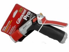 Gilmour Pro Hose Nozzle Red Handle 125 PSI heavy-duty garden nozzle