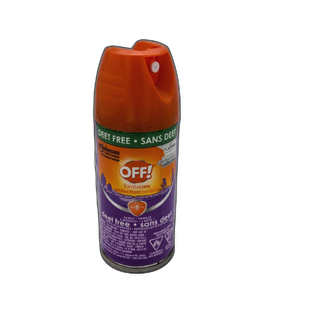 OFF! FamilyCare DEET-Free Aerosol Insect Repellent 142g