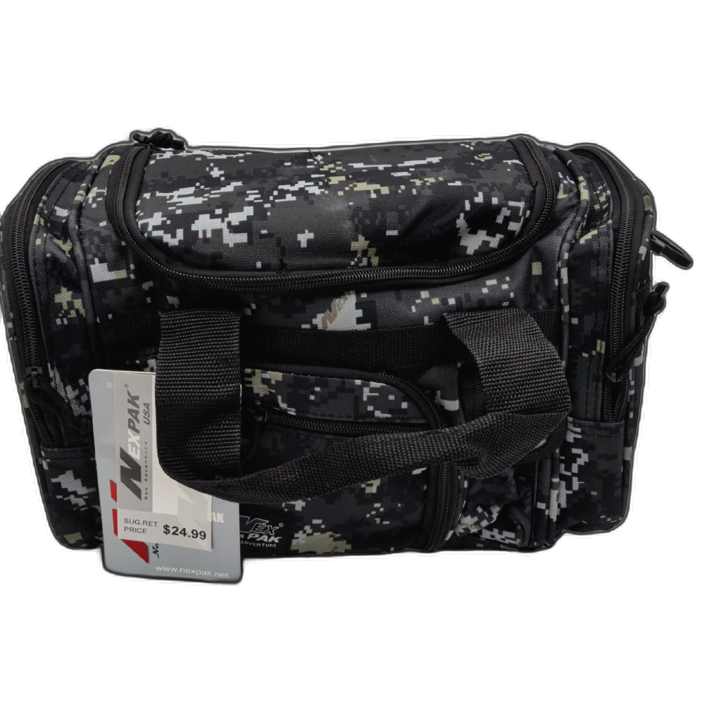 NexPak 13-inch multi-purpose travel tote in digital camo