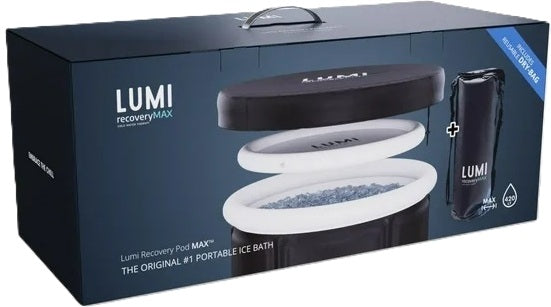 Lumi Ice Bath Recovery Pod 100L w/Cover & Bag