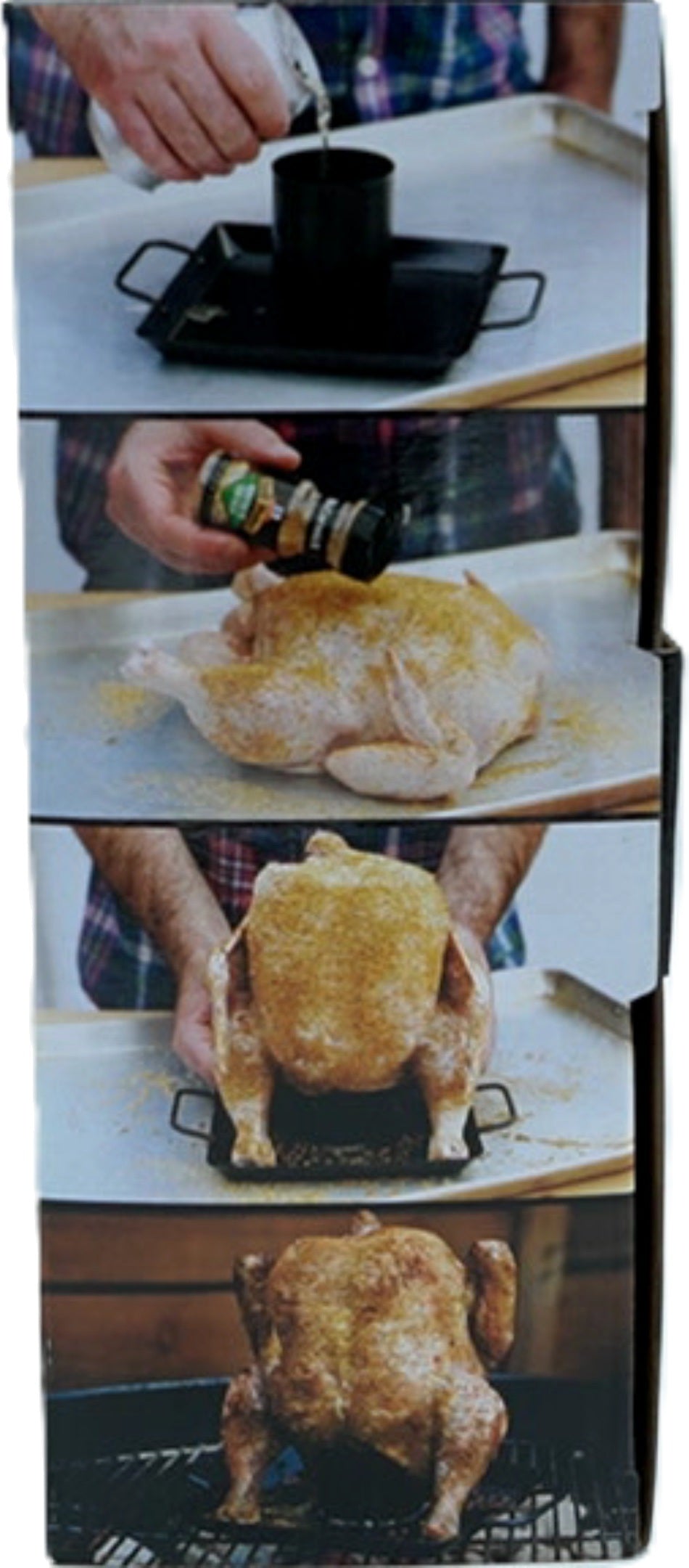Grill Mates Beer Can Chicken Roaster for BBQ