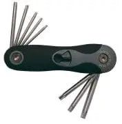 7 Pc Torx Tamper Proof Folding Key Set - Brantford Surplus