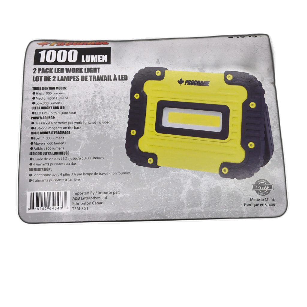Prograde LED work light shown in use — in use