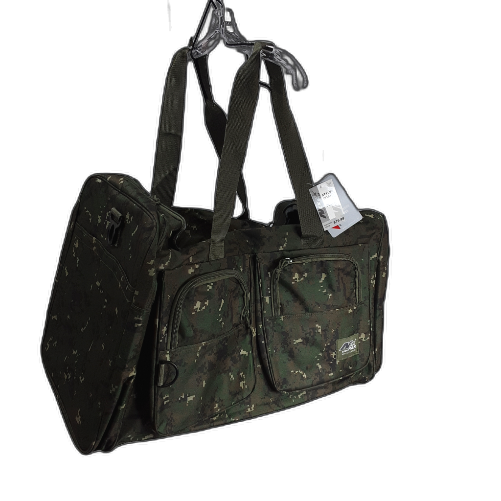 NexPak 34" Green Digital Camo Duffel Bag — alternate view