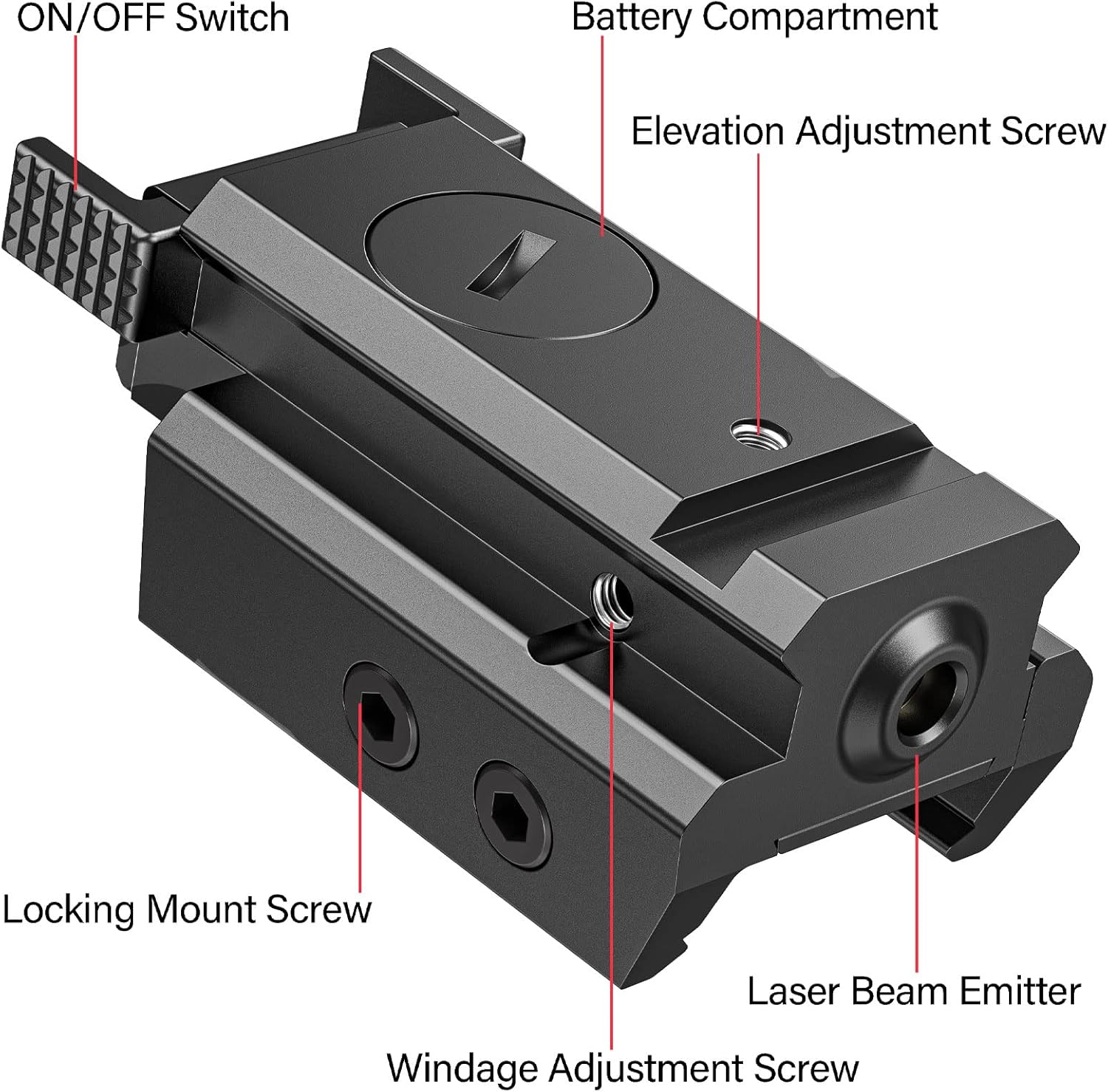 EZshoot Red Dot Laser Sight