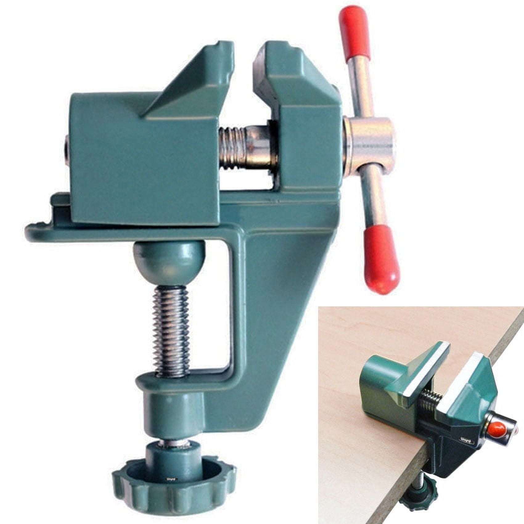 Aluminum Table Vise 1 1/2"— side view