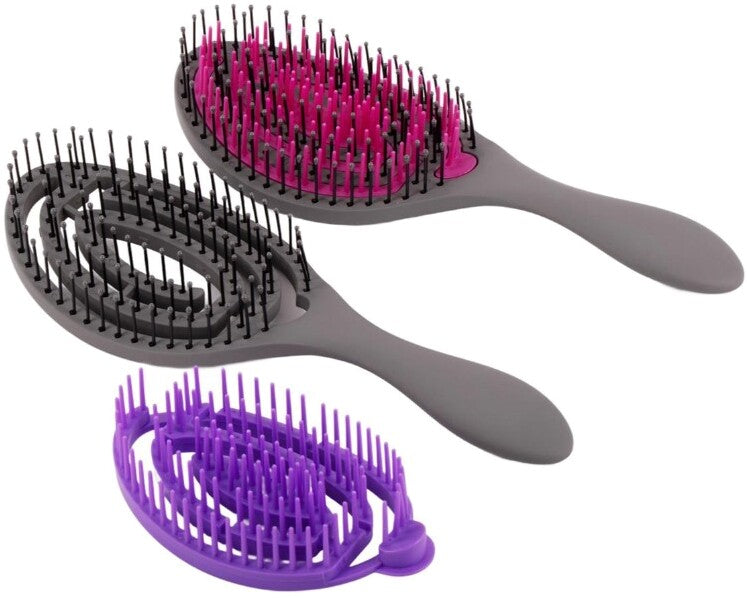 Bodico Self-Cleaning Detangling Hair Brush