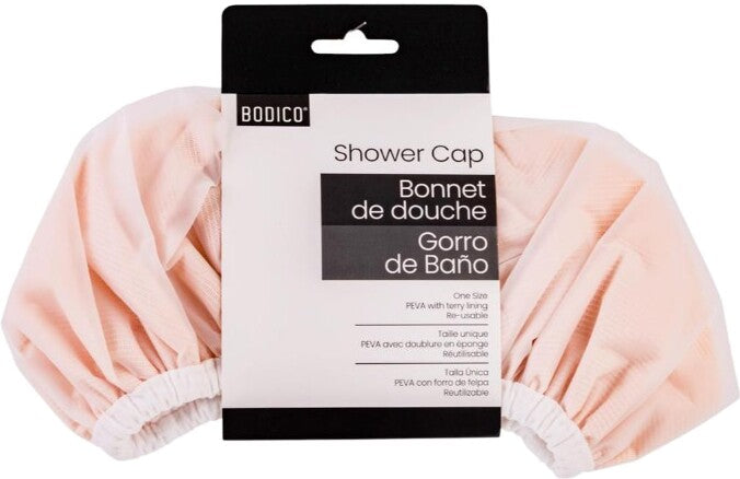 Shower Cap PEVA Waterproof Reusable Bath Cap