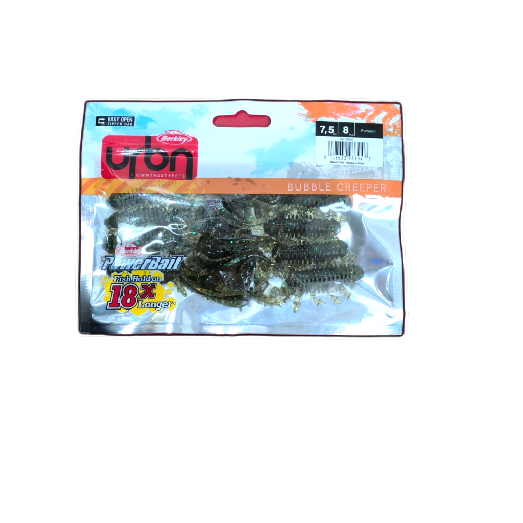 Berkley Urbn Bubble Creeper 8pk Pumpkin