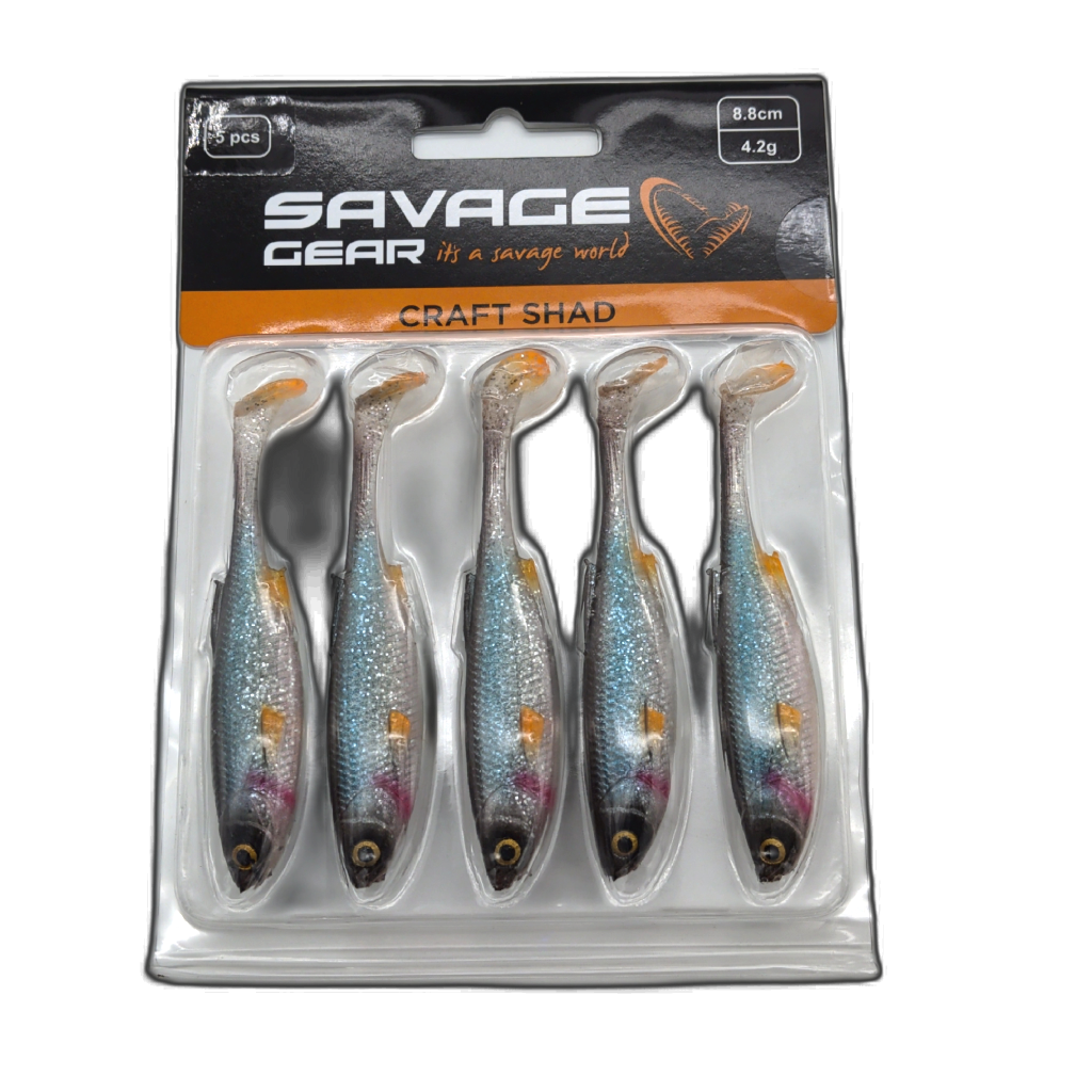 Savage Gear Craft Shad 5pk 8.8cm Roach