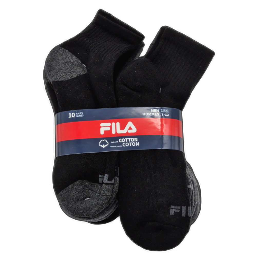 Fila Men's Ankle Socks 10-pack