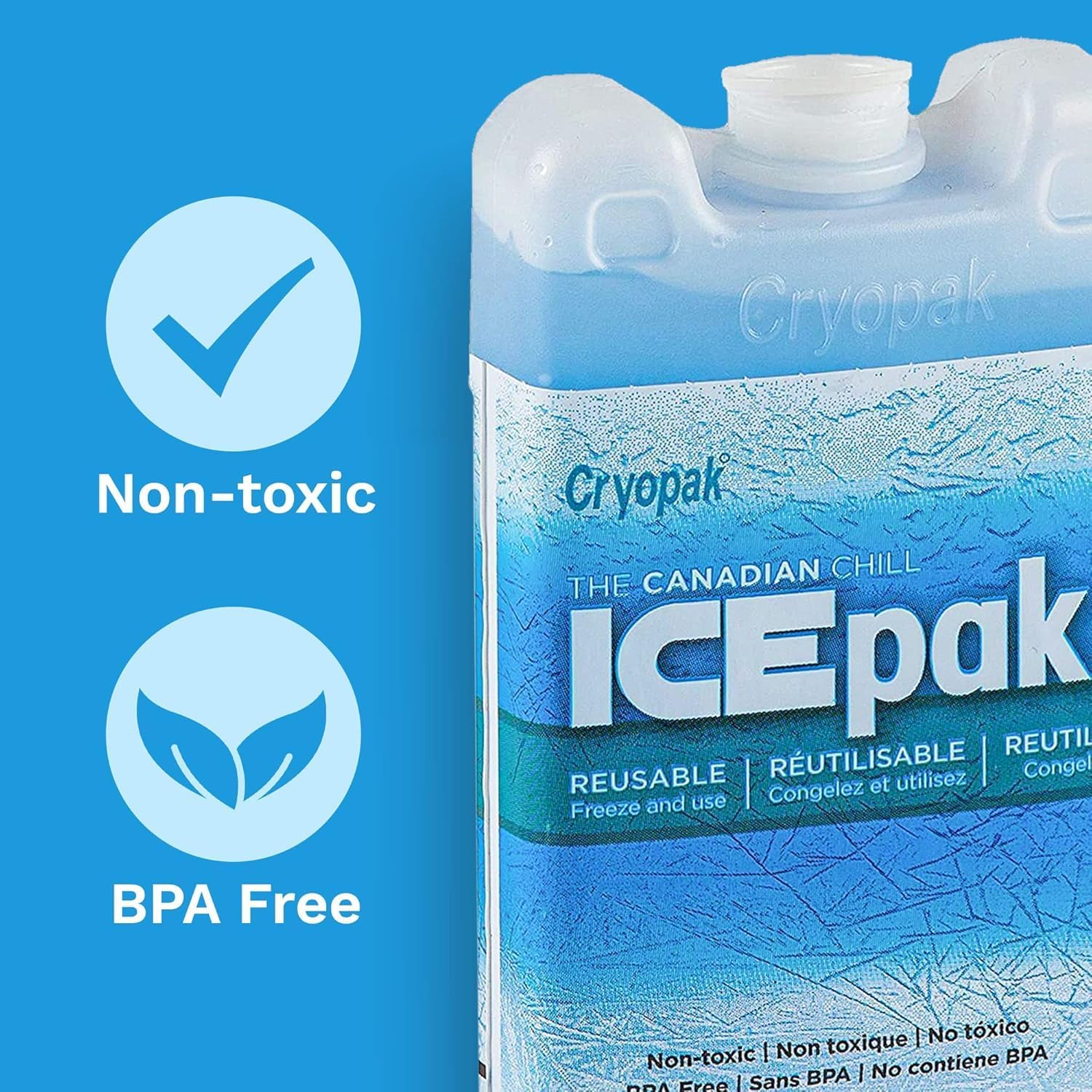 Cryopak Extra Large 8"x10.5" Reusable Ice Pack