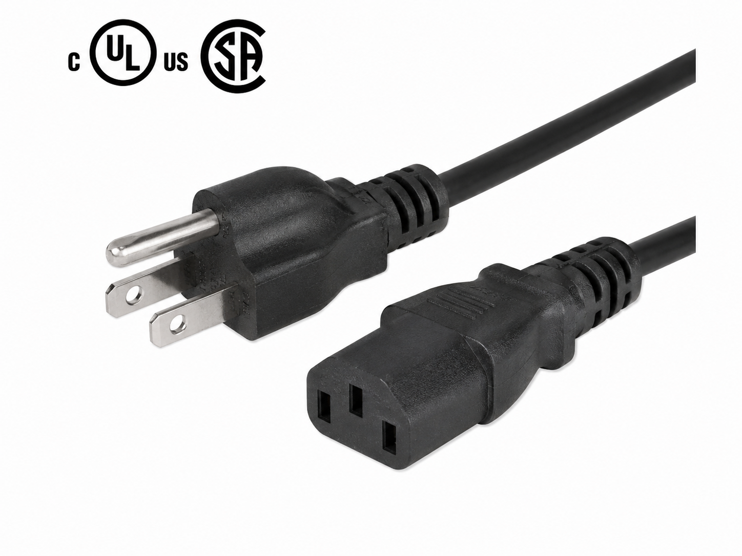 Cable - Power Cable 6 Foot Standard PC/Monitor replacement (Used)