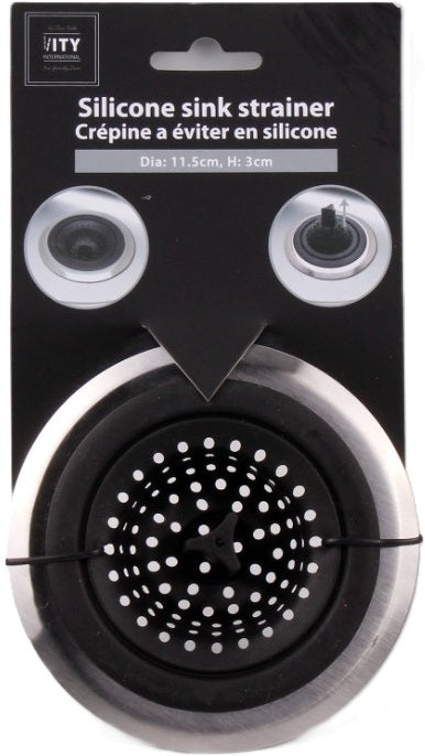 ITY Silicone Sink Strainer with Handle 11.5cm
