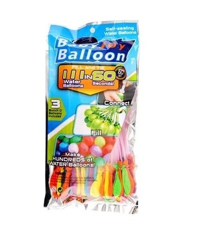 Rapid Fill Water Balloons 111pk Quick Connect